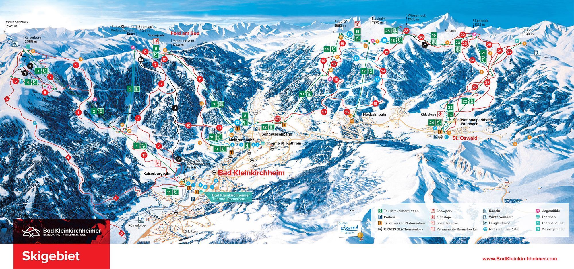 Kierunek Bad Kleinkirchheim w Karyntii